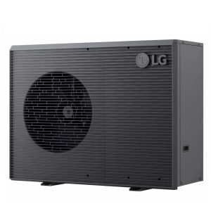 Toplotna črpalka LG TermaV Monoblok črne barve 9 kW, HM091MRS.UA40