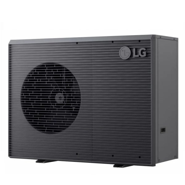 Toplotna črpalka LG TermaV Monoblok črne barve 9 kW, HM091MRS.UA40