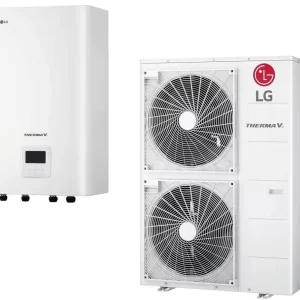 Toplotna črpalka LG TermaV Split 12 kW, HN1636.NK5 + HU123MA.U33